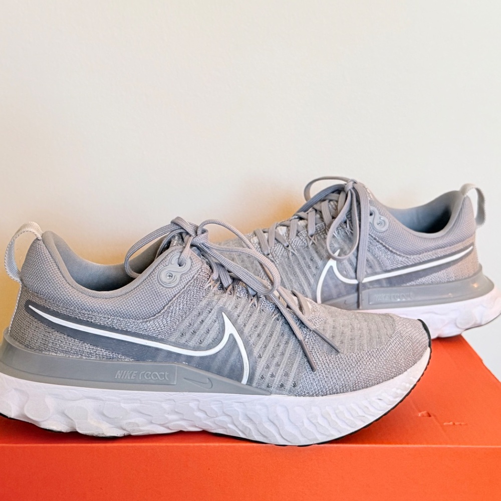 Nike Women's React Infinity Run FK 2 Gray Sz 9 Like New